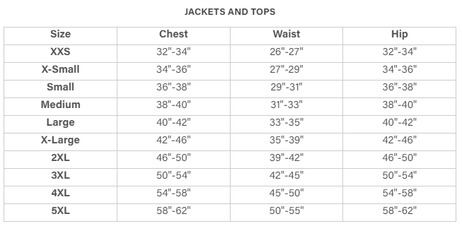 Size guide